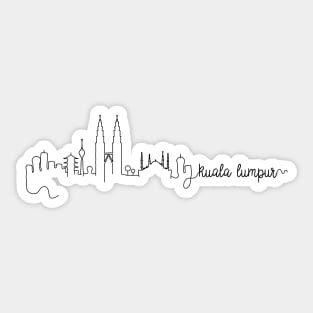 Kuala Lumpur City Signature Sticker